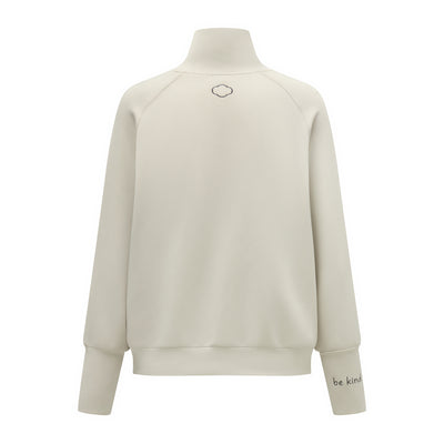 Scout Mock Neck Sweatshirt Bone