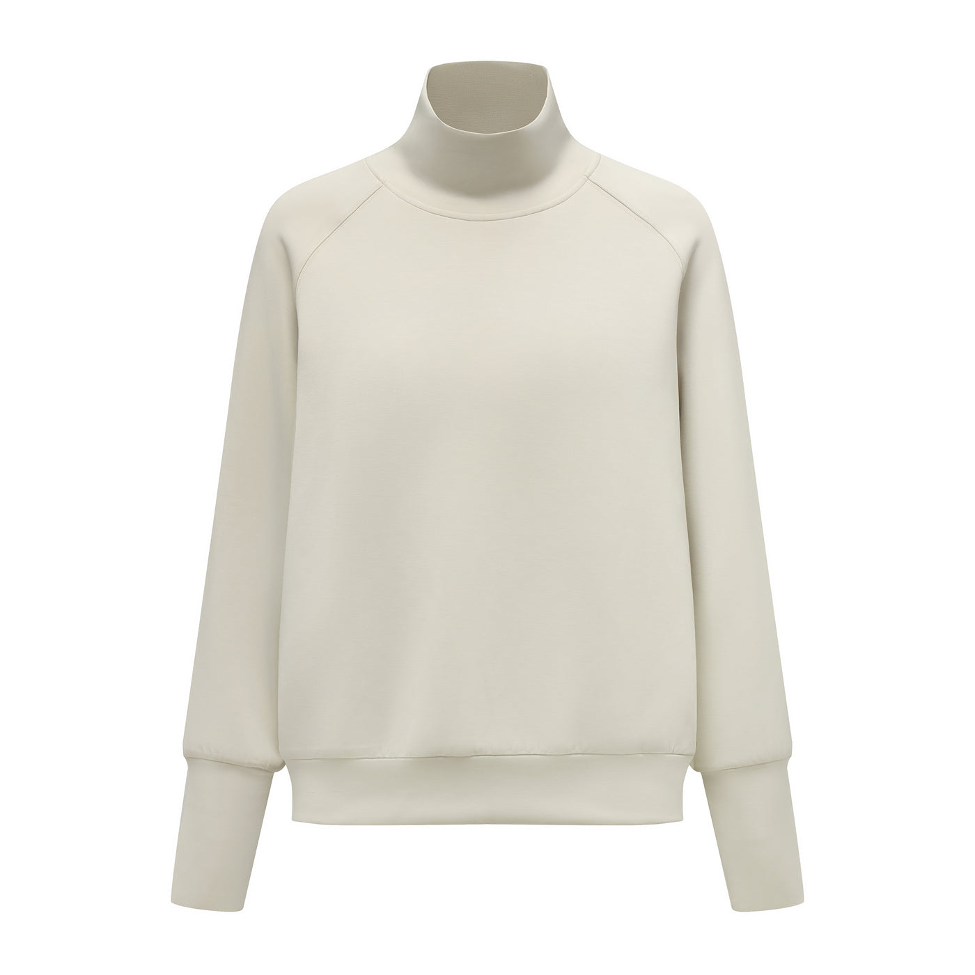 Scout Mock Neck Sweatshirt Bone
