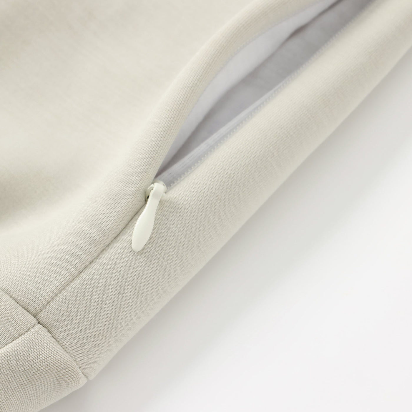 Scout Mock Neck Sweatshirt White