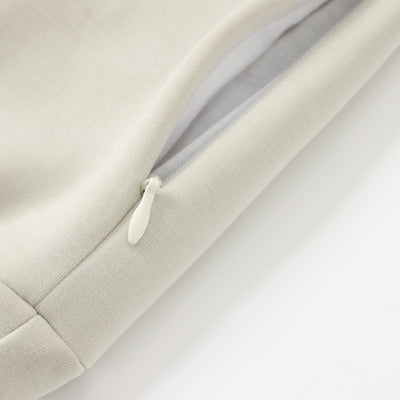 Scout Mock Neck Sweatshirt White