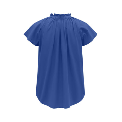 Matilda Scrub Top Steel Blue
