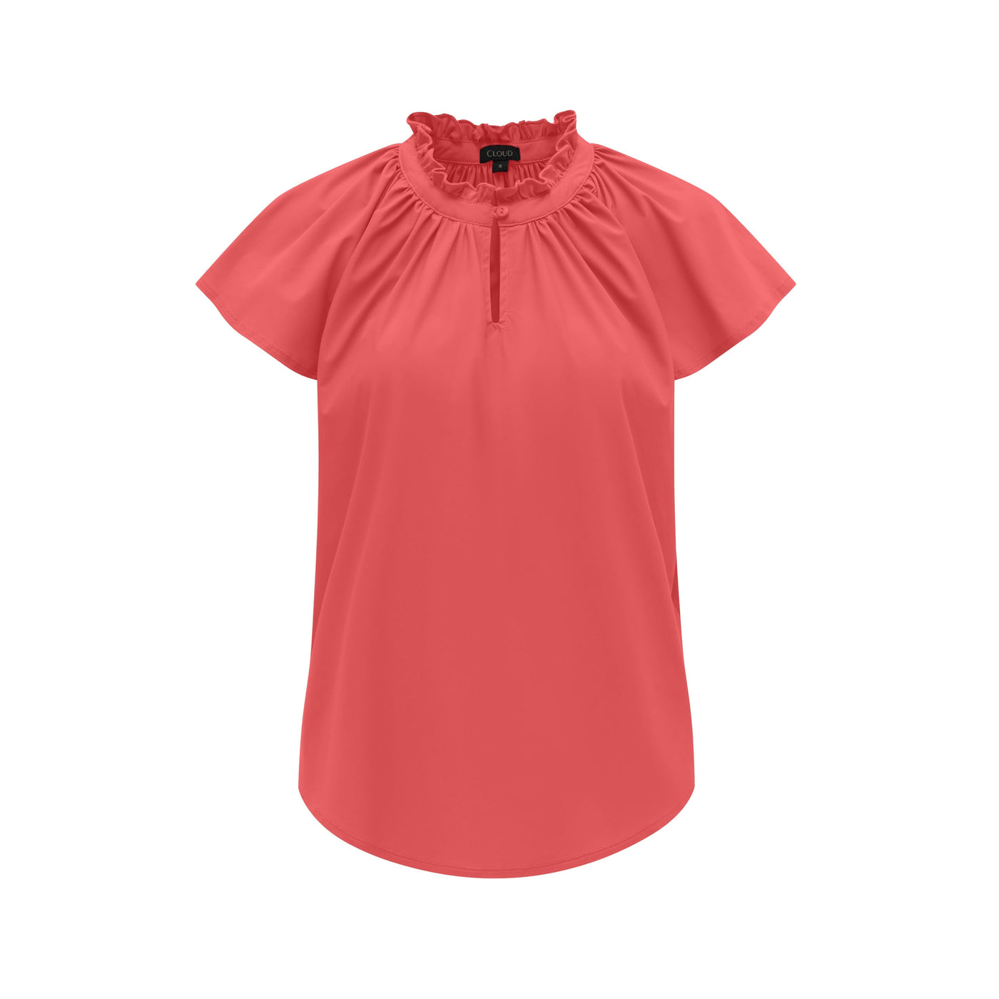 Matilda Scrub Top Coral