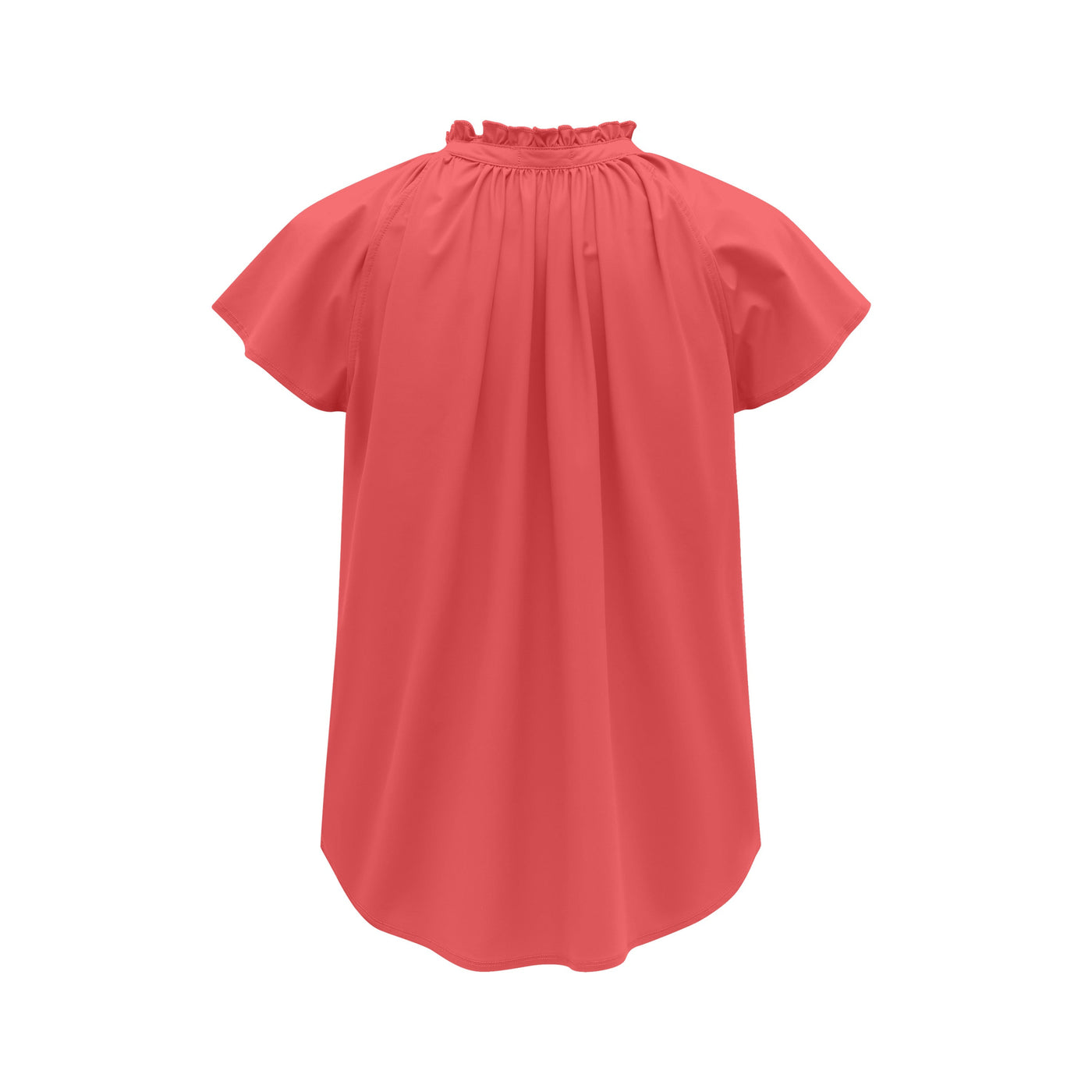 Matilda Scrub Top Coral