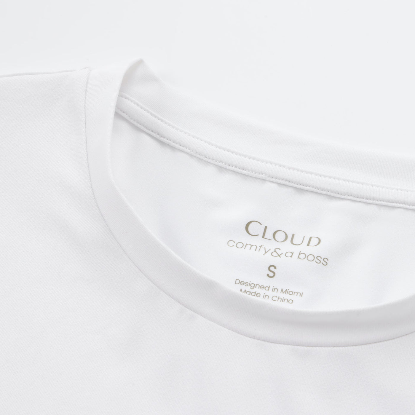 CLOUD POCKET TEE WHITE