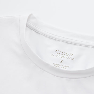 CLOUD POCKET TEE WHITE