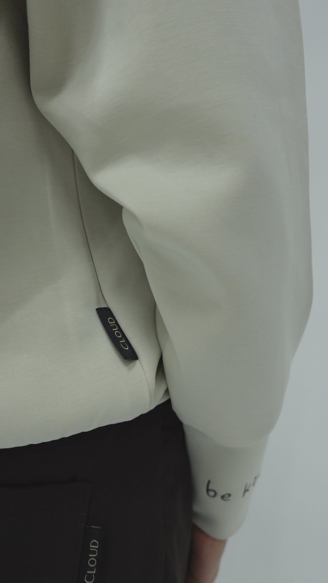 Scout Mock Neck Sweatshirt Bone