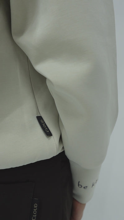 Scout Mock Neck Sweatshirt Bone